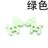 Botones Plásticos de Caballito Lindo y Colorido con Dos Agujeros, Botones de Dibujos Animados para Ropa de Niños, Accesorios de Manualidades, Colores Dulces