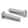 Tornillos Redondos de Cabeza Phillips de Acero Inoxidable 304 Estándar Británico y Americano, Tornillos Mecánicos de Cabeza Plana Estándar Americano, Pernos de Cabeza Redonda Estándar Británico