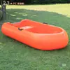 Barco de Plástico Resistente de PE de Camada Dupla, Barco de Pesca Espessado, Barco Pequeno, Embarcação de Pesca, Barco de Limpeza para Aquicultura, Barco de Plástico Durável