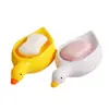 Pato Amarillo Lindo Drena Agua Caja de Jabón de Gama Alta Lavabo del Baño Nueva Súper Linda Caja de Jabón de Almacenamiento