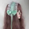 Em estoque tiara lolita original feita à mão menina suave menina dimensional acessórios de cabelo lolita fofo versátil adorno de cabeça multicolorido
