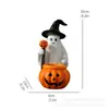 Decoração de Pingente de Fantasma de Balanço de Halloween Site Layout Adereços Pendurado Fantasma Fantasma Fantasma Pingente Fantasma Presente de Festival Fantasma
