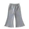 Pantalones acampanados de moda y con estilo para bebés y niños pequeños, nuevo modelo 2026, versión coreana para niñas, pantalones largos casuales versátiles para otoño