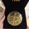 Moneda de Oro 50mg Oro Puro 999 Oro Éxito en Examen Mamá Te Amo Feliz Cumpleaños Día de San Valentín 520 Regalo