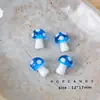 Set de Joyería Artesanal de Champiñones de Vidrio Accesorios Cuentas Pulsera Linda Collar Ins Cuentas de Vidrio Hechas a Mano Lámpara de Vidrio Artesanal Pendientes con Cuentas
