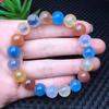 Pulseira de ágata coração de açúcar natural Ágata de cor azul da Mongólia Interior Pulseira de jade fábrica vendas diretas