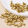 Cuentas espaciadoras de ojo de libélula de oro roto con arenas antiguas, preservación del color, cuentas de agujero grande, pulsera de cuerda, accesorios de joyería DIY