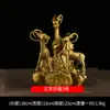 Latón Tres Ovejas Adorno Auspicioso Oveja de Cobre Oveja del Zodiaco Artesanía para el Hogar Mascota de Cobre Adorno Venta al por Mayor
