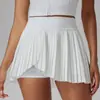 Ropa de Yoga de Nuevo Estilo Transfronteriza para Mujer, Ropa Deportiva Casual Transpirable de Verano para Tenis, Camisa Polo, Conjunto de Ropa Deportiva para Correr al Aire Libre