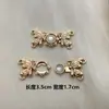 Directamente para Hanfu Cheongsam de la Dinastía Ming Disfraz Antiguo Mariposa Hanfu Infantil Hebilla de Placa Metálica