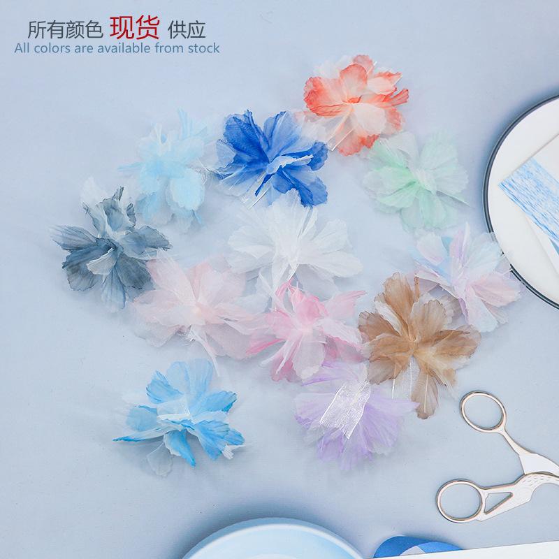 欧根纱花朵