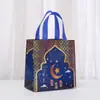 Bolsas de Tejido sin Tejer Serie Estrella y Luna Impresas Bolsas de Empaque Bolsos Coloridos Bolsas de Empaque Prácticas Bolsas de Compras para Centros Comerciales Bolsas de Compras al por Mayor