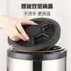 Cubo Aislado de Acero Inoxidable Cubo para Té de Leche Cubo para Leche de Soya Comercial Gran Capacidad 10 Litros Doble Capa Conservación en Frío Tienda de Té de Leche Puesto Callejero