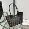 Bolso de Hombro Personalizado Estampado a Mano Vintage con Billetera para Monedas y Teléfono Móvil, Bolso Cubo de Moda de Color Contrastante, Bolso de Mano para Mujer