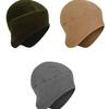 Gorra de invierno para ciclismo al aire libre, cálida, de forro polar, para motocicleta, deportiva, con capucha y forro polar, estilo melón, pequeña.