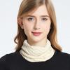 Bufanda de Seda y Cachemir Nueva de Otoño e Invierno Huaye Suéter Falso para Mujer Cuello Falso Protector de Cuello Delgado de Seda de Morera Cubierta Pequeña Cálida para el Cuello