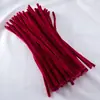 Palitos Twist Enrolados Cor Macaron Série Kit de Material para Buquê DIY Hastes de Chenille Brinquedos Manuais para Jardim de Infância