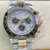 Reloj para Hombre Rolex Daytona Serie 40mm Multifuncional Cronógrafo Incrustado de Diamantes Mecánico Totalmente Automático Aliexpress