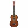 Pedido Mínimo de 20 Piezas Guitarra Pequeña de Tilo Colorida de 23 pulgadas Juguete para Niños Principiantes Guitarra Folclórica Colorida de Seis Cuerdas