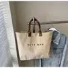 Bolsa de Tela Lisa de Color Sólido para Mujer, Bolsa Versátil de Gran Capacidad para el Día a Día, Bolso de Mano Simple y Elegante, Bolso de Hombro, Bolso de Axila