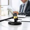 Mazo de Juez de Madera en Stock, Martillo Pequeño de Madera, Accesorio para Juego de Misterio de Asesinato, Juguete Intelectual, Mazo de Juez, Martillo de Subasta