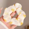 Elástico de Cabelo Durável de Alta Qualidade para Prender o Cabelo, Nova Corda de Cabelo Estilo 2026 para Penteados, Anel de Cabelo Floral Estilo Despojado para Mulheres