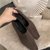 Maillard Frances Retro Elegantes Planos Zapatos Planos para Mujer 2025 Nuevos Otoño e Invierno Gamuza Slip-On Zapatos Casuales