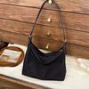 Bolsa Tote Casual de Grande Capacidade para Mulheres 2025 Primavera Nova Moda Casual Impermeável Bolsa de Axila Bolsa de Ombro Leve