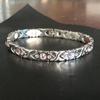 Pulsera Magnética No Desmontable Más Vendida de Wish Moda Europea y Americana Joyería para Hombre Nuevo Estilo 2025 Pulsera Nicho Única