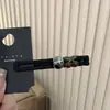 Nuevo Exquisito Pasador Negro Estilo Coreano, Pinza para el Cabello de Pedrería de Alta Gama, Pinza de Pato Versátil, Pinza Lateral