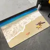 Alfombrilla de suelo de tierra de diatomeas moderna para baño, absorbente de agua, secado rápido, resistente al desgaste, fácil de mantener, alfombrilla de baño resistente al moho