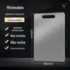 Tábua de Corte Espessa de Aço Inoxidável 304 Transfronteiriça Tábua de Corte de Cozinha Tábua para Frutas Painel Tábua de Rolar Tábua de Corte Fábrica de Tábua de Corte