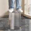 Lixeira Transparente para Uso Doméstico, Novo Modelo Acrílico para Banheiro, Vaso Sanitário, Sala de Estar, Escritório, Cesto de Lixo Grande de Alto Valor para Dormitório