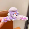 Presilha de Cabelo de Pelúcia Desenho Animado Fofa para Nuca de Mulheres Presilha de Tubarão Grampo de Cabelo Popular 2023 Novo Grampo de Cabelo Acessório de Cabeça