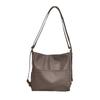 Bolso de hombro nuevo de otoño e invierno de 2024, bolso de mano de gran capacidad a la moda para estudiantes universitarios de este año, bolso de hombro para mujer