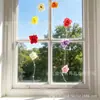 Nueva cortina floral de pared blanca para el Día de San Valentín con rosas rojas transfronterizas, arreglo de fondo de decoración de mar de flores aéreas, decoración colgante para puerta