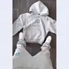 Plataforma Transfronteriza Más Vendido Conjunto de Sudadera 2025 Nuevo Otoño e Invierno Marca de Moda Conjunto de Sudadera con Capucha y Mangas Largas