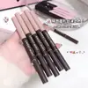 Lápiz Definidor de Cejas Menta Dulce y Tinte para Cejas Dos en Uno Impermeable y Resistente al Sudor Natural Tres Dimensionales Cejas Salvajes Definidas