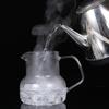 Hervidor de agua fría de vidrio nórdico para el hogar, resistente a altas temperaturas, hervidor frío para jugo, hervidor abierto blanco frío, hervidor abierto a prueba de explosiones