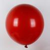 Globo rojo granada de 5, 10, 12, 18 y 36 pulgadas para bodas, diseño de casa nueva, globo rojo rubí