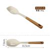 Suministros de Cocina Silicona Mango de Madera Nórdico Sartén Antiadherente Espátula Juego de 12 Piezas Grado Alimenticio Resistente a Altas Temperaturas Cuchara Utensilios de Cocina