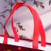 Bolsas de Regalo de Lujo para Año Nuevo, Tela No Tejida de Corte Láser de Alta Gama, Bolsas de Empaque Grandes Engrosadas para Tiendas de Ropa, Personalizables