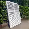Caja de Medidor de Aire Acondicionado Doble Puerta con Rejilla de Aleación de Aluminio Puerta de Inspección para Hidrante Doble Puerta Cubierta para Calefacción