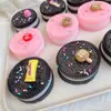 Juguete Squishy de Fruta con Cubitos de Hielo Muñeca Colgante para Niños Juguete para Aliviar el Estrés Rebote Lento Artículo Popular de Celebridad de Internet