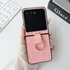 Acessórios de Luxo Europeus e Americanos Adequados para Capa de Celular Motorola Razr 60 Anti-Queda Razr40 Ultra Tela Dobrável Criativa