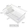 Escurridor de platos estilo japonés para guardar tazones, platos, palillos y cubiertos, nuevo estante de almacenamiento de cocina con cesta de doble capa