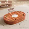 Placa de Arranhar Redonda Dopamine de Papelão Branco e Cama para Gatos, Durável, Resistente a Arranhões, Não Descasca Facilmente, Placa de Arranhar Extra Grande para Gatos, Brinquedo para Gatos