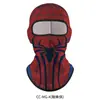 Máscara de Ciclismo Transpirable con Estampado de Iron Man Spider-Man para Hombre, Protección Solar al Aire Libre, Capucha Cosplay Anime