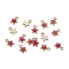 Colgantes de Estrella Coloridos en Colores Macaron, Dijes de Estrella de Cinco Puntas Esmaltados, Accesorios Hechos a Mano para Pulseras y Collares DIY