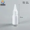 Botella de Boca Puntiaguda 10-120ml Botella Dispensadora de Tinta Pigmento para Pintura de Mascotas Botella Blanca Pequeña a Prueba de Luz de Apriete